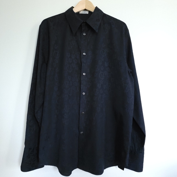 Gianni Versace mens black shirts - Picture 4 of 15